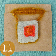 woolen amulet bag