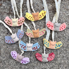 angel kitty ornament (new batch!)