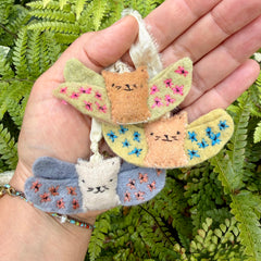 angel kitty ornament (new batch!)