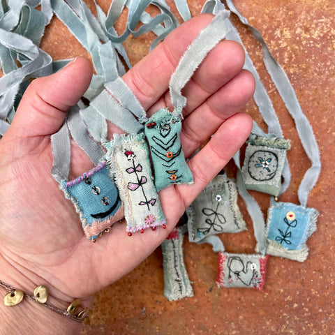 blue amulet: a lucky charm to protect & inspire