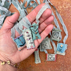 blue amulet: a lucky charm to protect & inspire