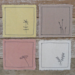 botanical mix-and-match coasters