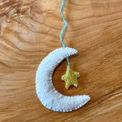 free sewing tutorial: crescent moon & star