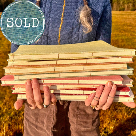 extra large hand-bound journal