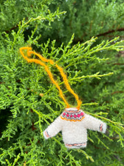 sewing tutorial: fair isle sweater ornaments