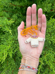 sewing tutorial: fair isle sweater ornaments