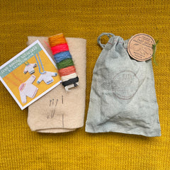 fair isle sweater ornaments materials bundle