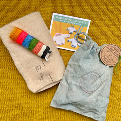 sewing tutorial: fair isle sweater ornaments