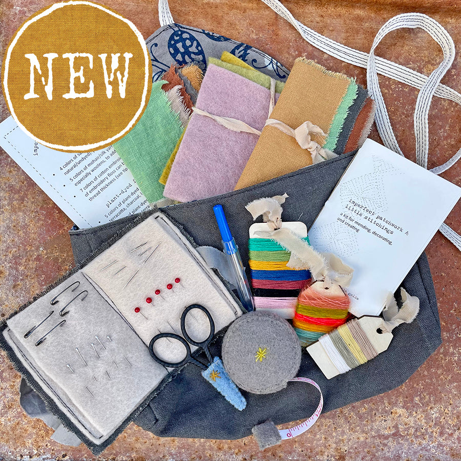 imperfect patchwork & little stitchings kit