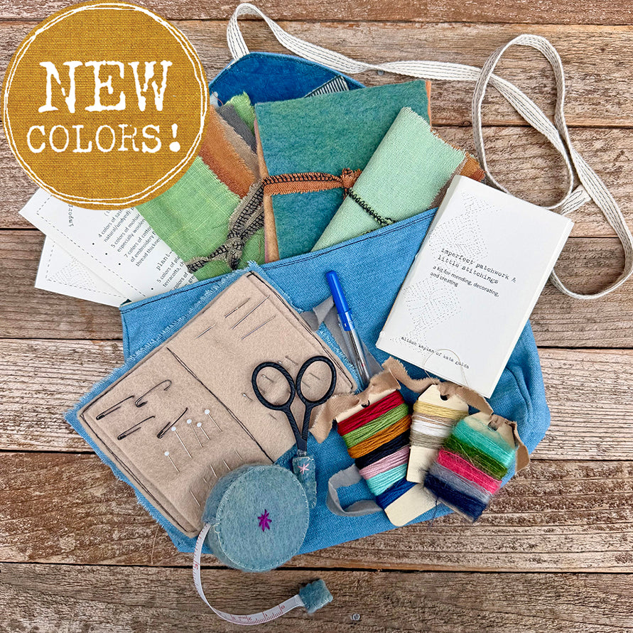 imperfect patchwork & little stitchings kit