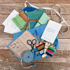 imperfect patchwork & little stitchings kit