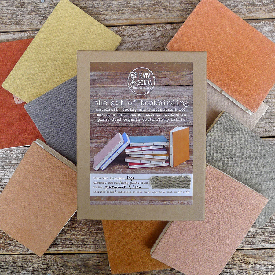 DIY bookbinding kit: 9 color options – kata golda handmade