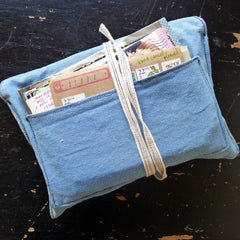 sewing tutorial: letter writing pocket