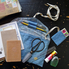 sewing tutorial: letter writing pocket