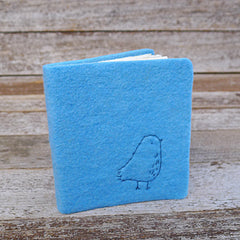 little felt journal: little bird