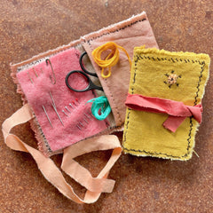 sewing tutorial: needle book with pocket