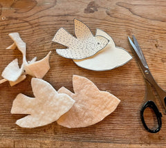 sewing tutorial: peace dove ornament