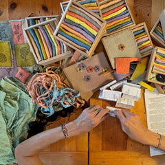 from the dye garden: botanical quilt treasure box