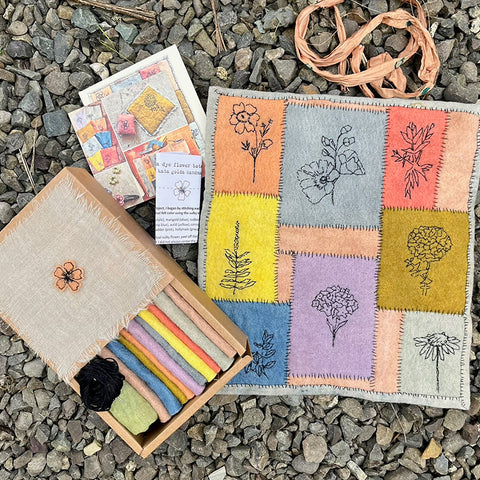 from the dye garden: botanical quilt treasure box