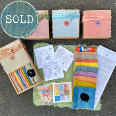from the dye garden: botanical quilt treasure box