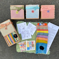 from the dye garden: botanical quilt treasure box