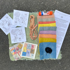 from the dye garden: botanical quilt treasure box