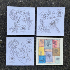 from the dye garden: botanical quilt treasure box