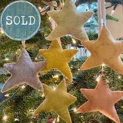sparkle star ornament