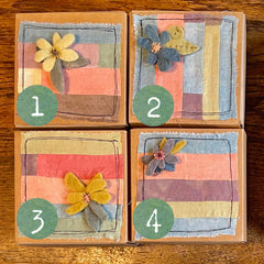 spring plant-dyed treasure box for the stitcher