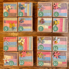spring plant-dyed treasure box for the stitcher