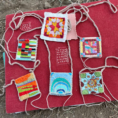 DIY stitch the design: sheila hicks weaving