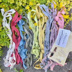 summer plant-dyed treasure box for the stitcher