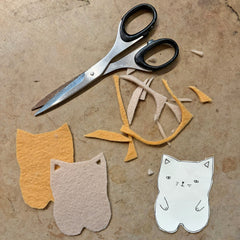 sewing tutorial: tiny cat friend