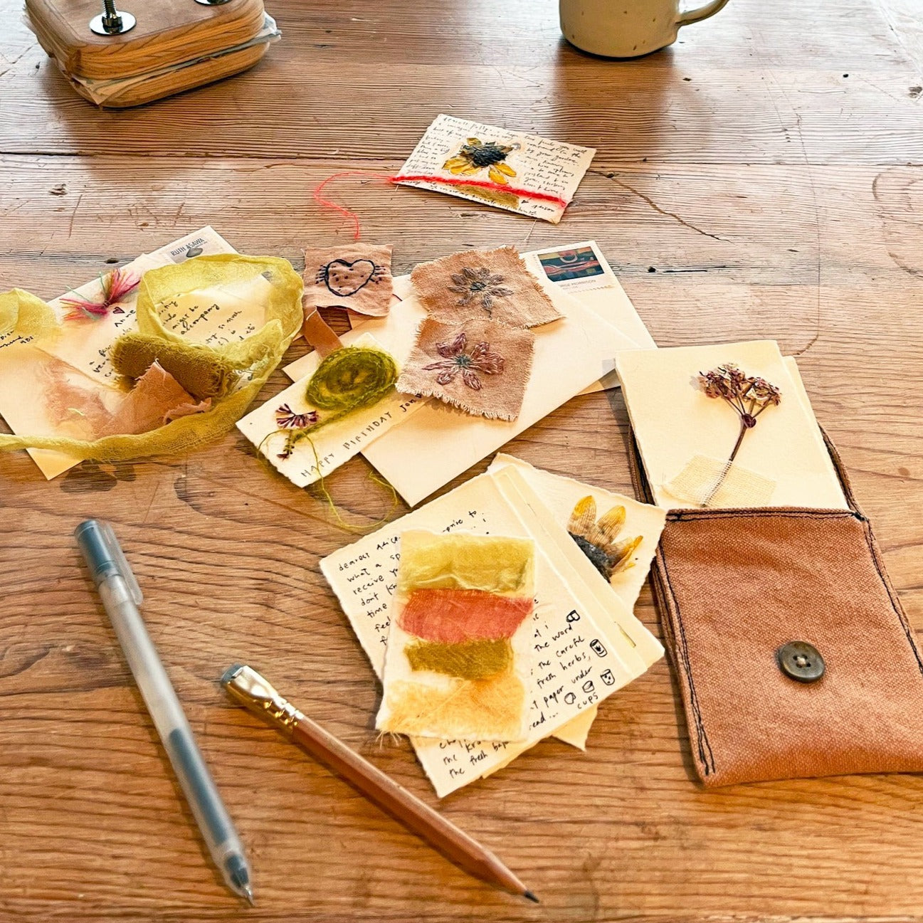 tiny notes pocket – kata golda handmade