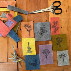 from the dye garden: botanical quilt treasure box