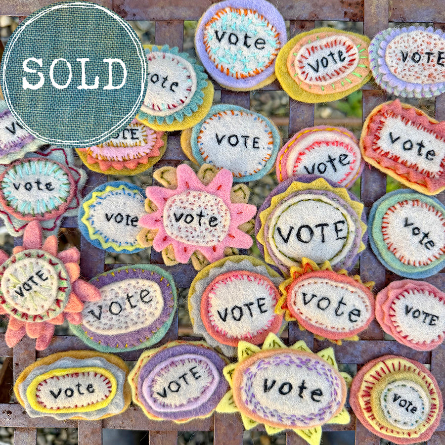 vote button - new batch (fundraiser!)