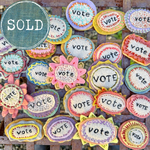vote button - new batch (fundraiser!)