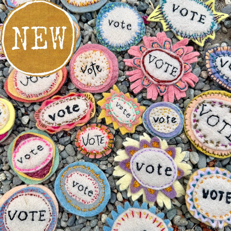 vote button (fundraiser!)