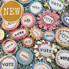 vote button (fundraiser!)