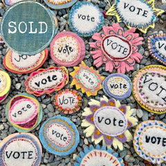 vote button (fundraiser!)