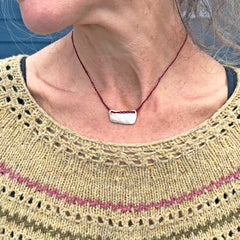 single charm necklace: valley