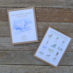 2023 watercolor calendar