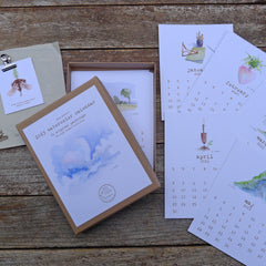 2023 watercolor calendar