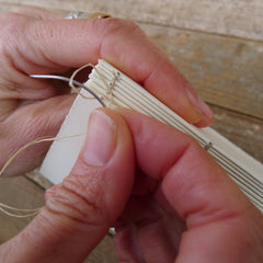 handbound journal: hands collection - seedling