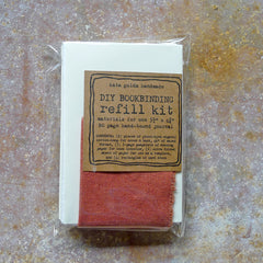 REFILL for DIY bookbinding kit: 9 color options