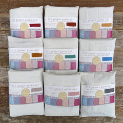 DIY pocket purse kit: 9 color options
