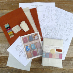DIY pocket purse kit: 9 color options