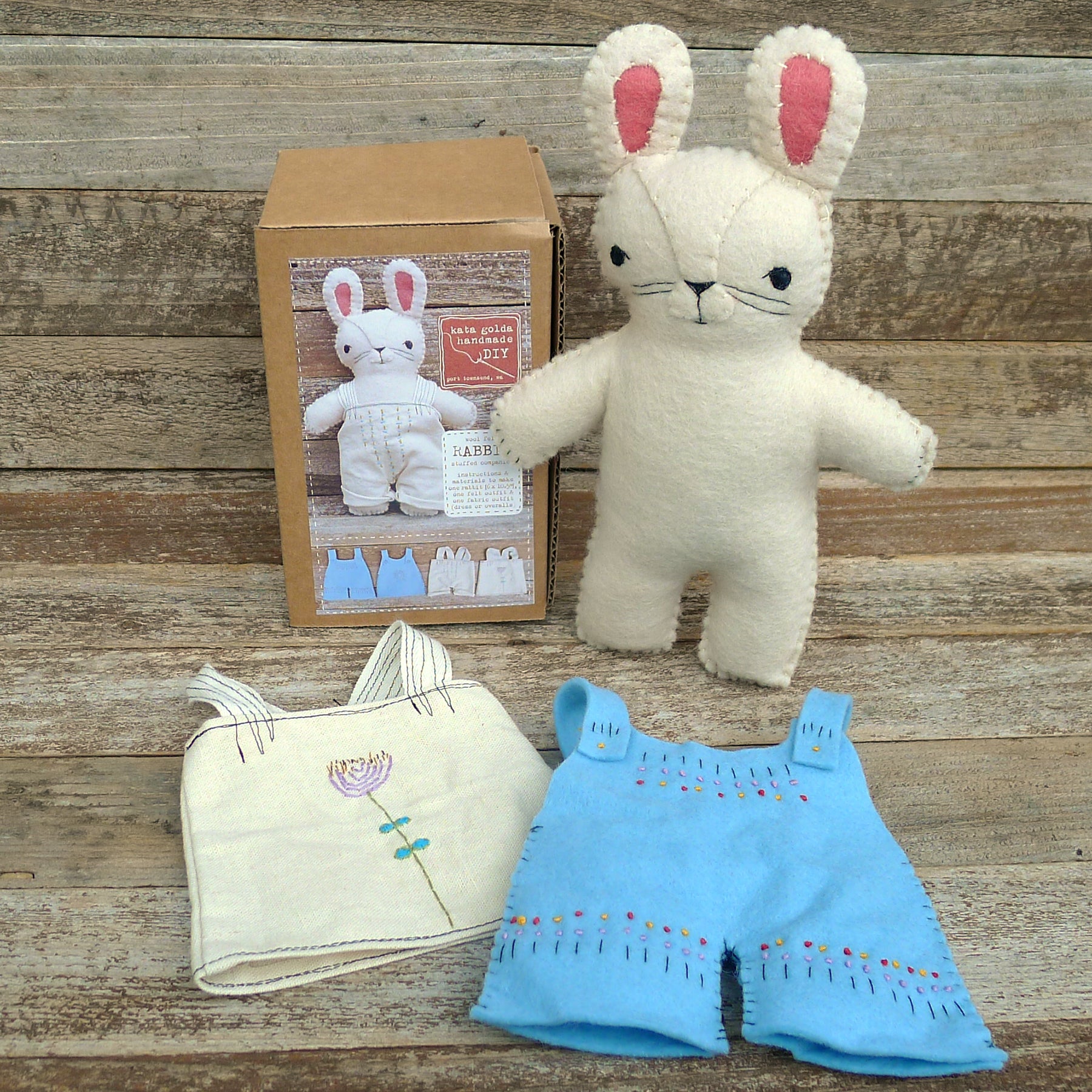 Homeade Stuffed Rabbit DIY stuffed companion: rabbit – kata golda handmade