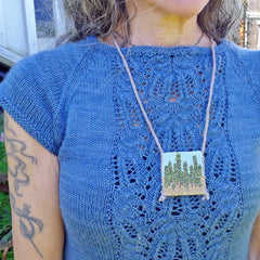 DIY stitch the scene: forest