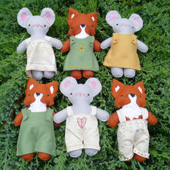 DIY stuffed companion: mouse